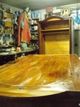 Restaurování původní  dřevěné skříně –oprava